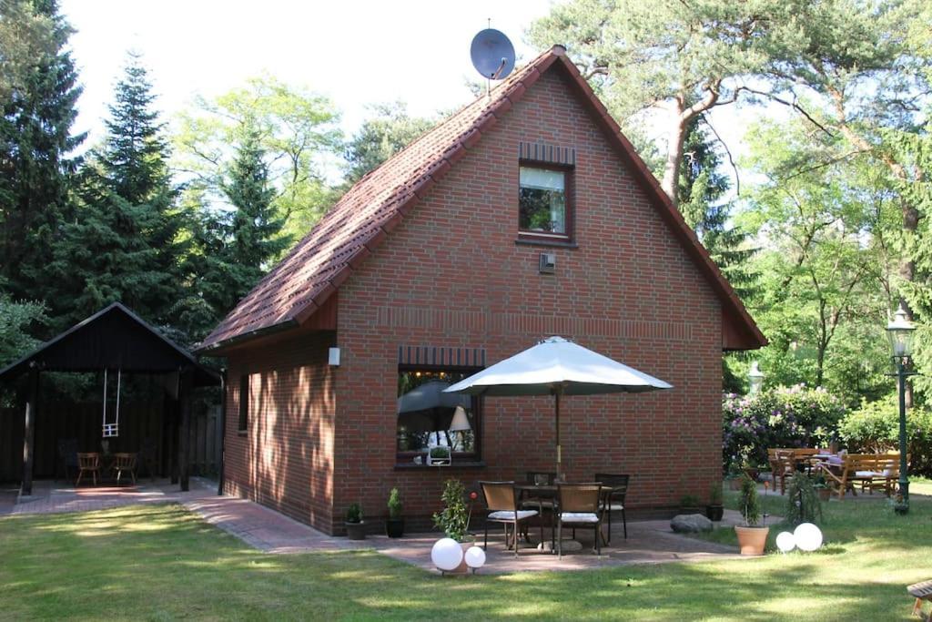 Ferienhaus Am Waldesrand Hatten Exterior foto