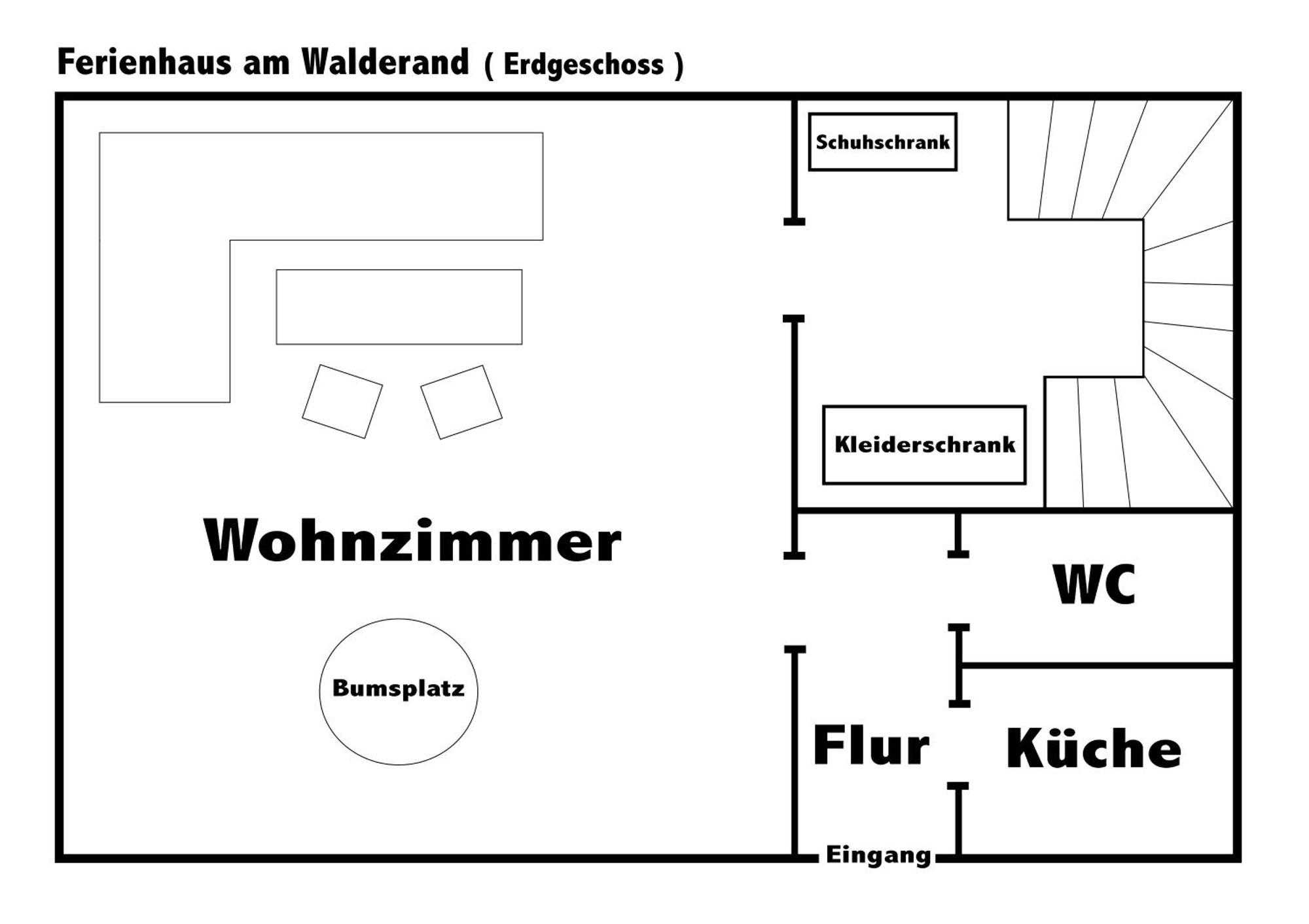 Ferienhaus Am Waldesrand Hatten Exterior foto